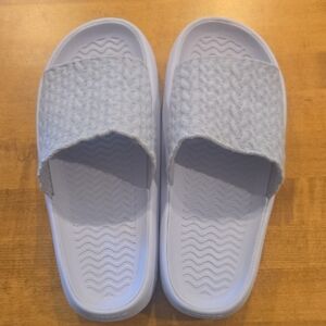 Lavender Slide Sandals